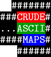 Crude ASCII Maps